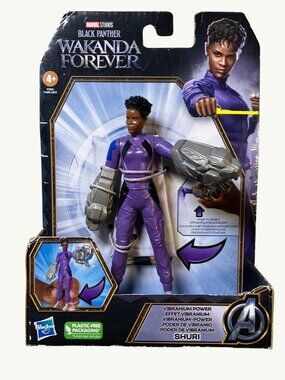 Marvel Studios Black Panther Wakanda Forever Shuri Action Figure 4+